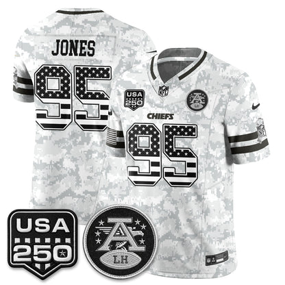 KC 2026 Salute to Service Vapor Jersey - Stitched