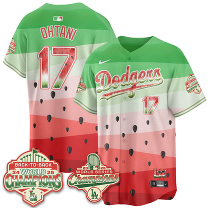 LAD National Watermelon Day Vapor Jersey - Stitched
