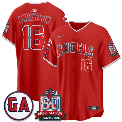 LAA 60th Anniversary Vapor Jersey - Stitched V3