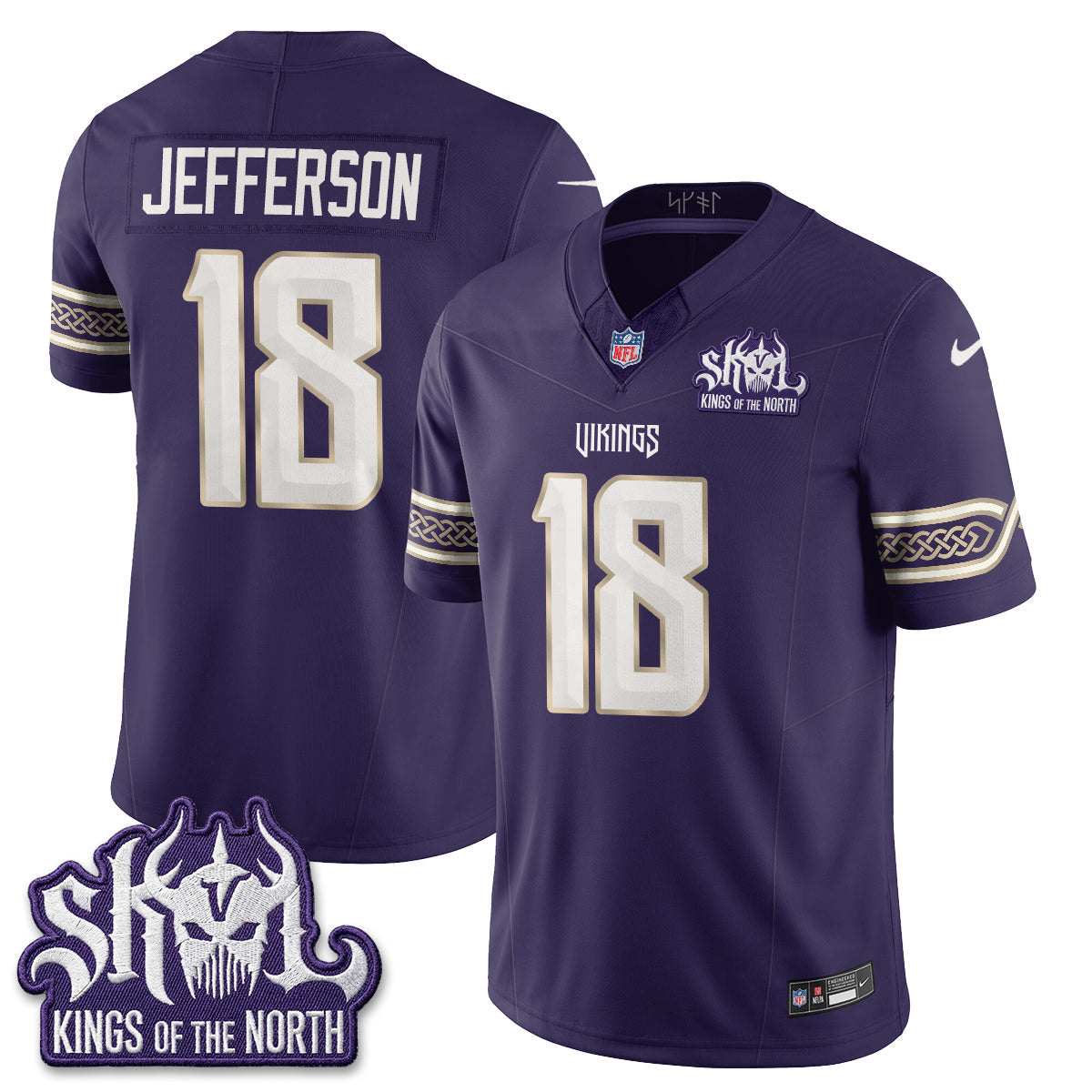 MIN 2026 "Rivalries" Edition Vapor Jersey - Stitched.