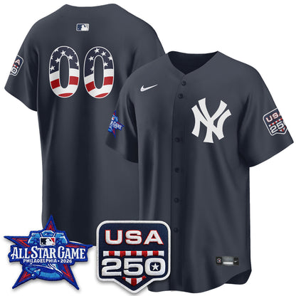 NYY  2026 All Star Edition Vapor Custom Jersey - Stitched