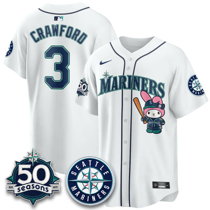 SEA x  Pink Sanrio Friend Vapor Jersey - Stitched
