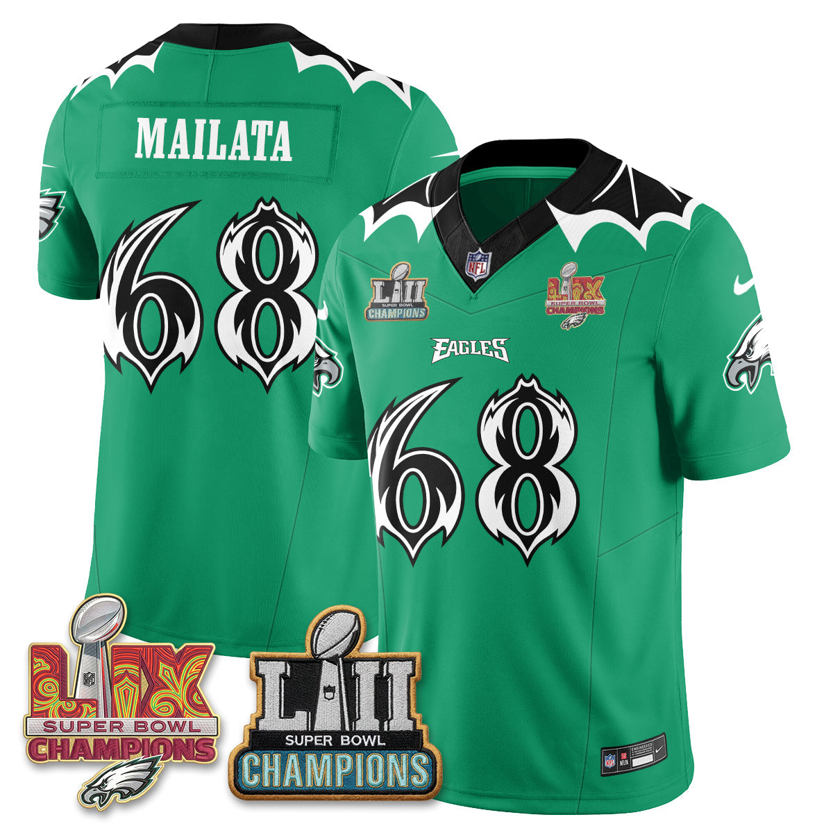 PHI x Bat Edition Vapor Jersey - Stitched