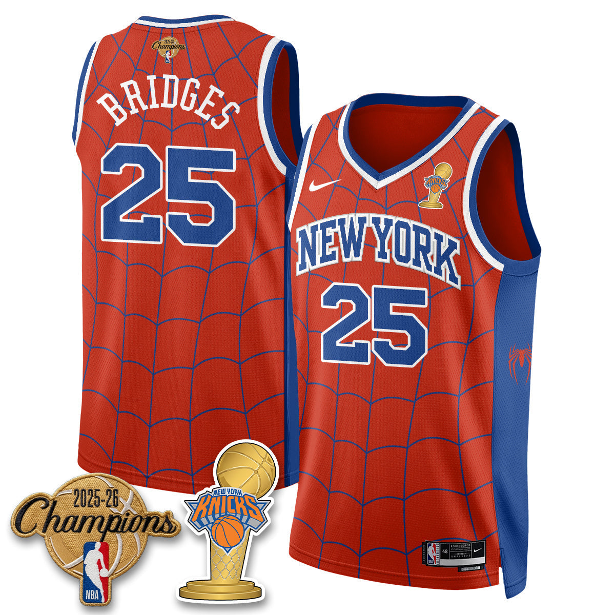 NYK 2026 Champions Brand New Day Vapor Jersey - Stitched-NQD
