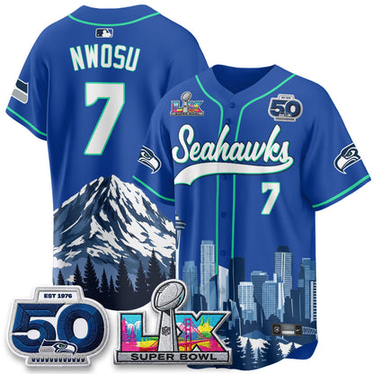 SEA City Edition Vapor Baseball Jersey - Stitch