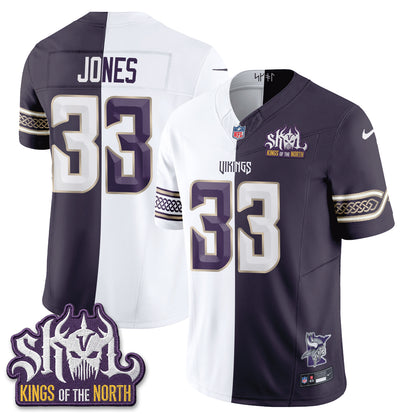 MIN 2026 Rivalries Split V2 Vapor Jersey - Stitched