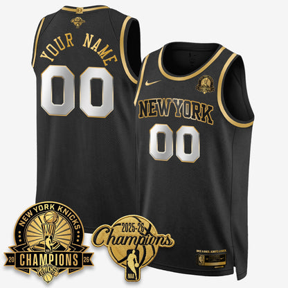 NYK 2026 Basketball Champions Special Edition Vapor Custom Jersey V2- Stitched