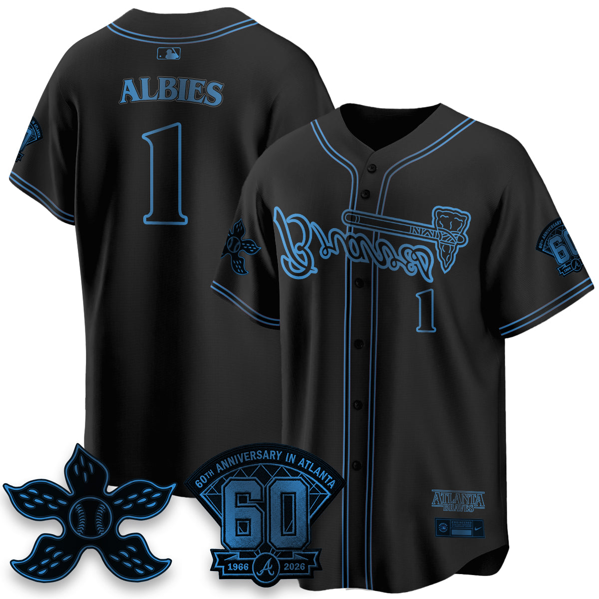 ATL x Stranger Things Vapor Jersey V2- Stitched