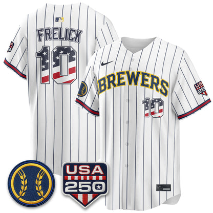 MIL Fourth of July Vapor Limited Jersey - Stitched