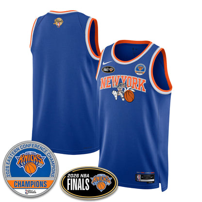 NYK 2026 NBA Eastern Conference Champions x Bunny Vapor Jersey - Stitched