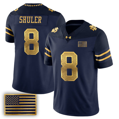 ND 2026 Shamrock Series Football Vapor Jersey - Stitched