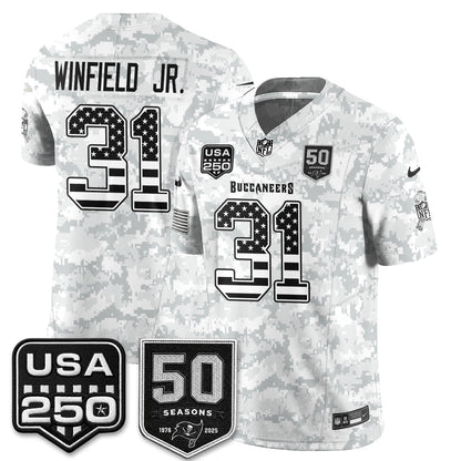TB 2026 Salute to Service Edition Vapor Jersey - Stitched
