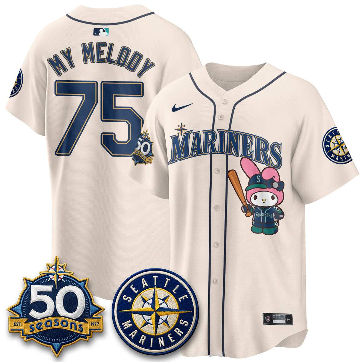 SEA x  Pink Sanrio Friend Vapor Jersey - Stitched
