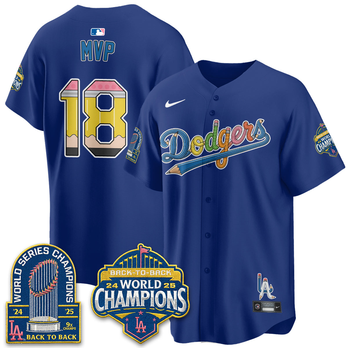 LAD x Back to School Style Vapor Jersey - Stitched