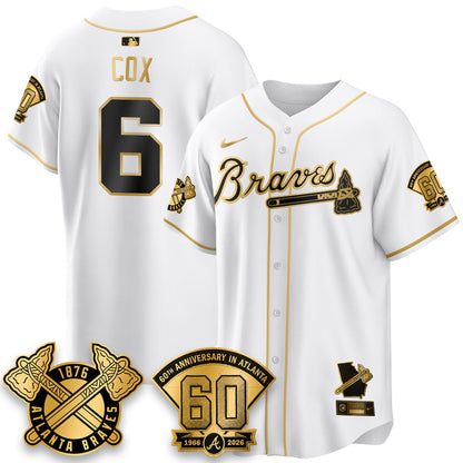 ATL 60th Anniversary Special Edition Vapor Limited Jersey - Stitched