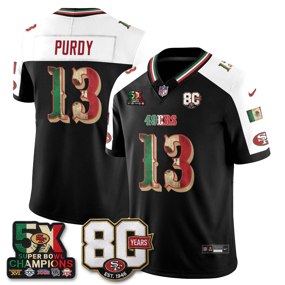 SF Mexican Edition Vapor Jersey - Stitched