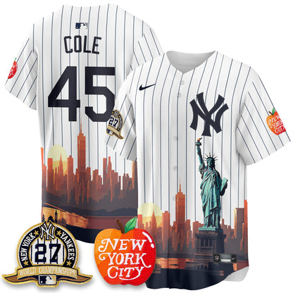 NYY City Edition Vapor Jersey - Stitched