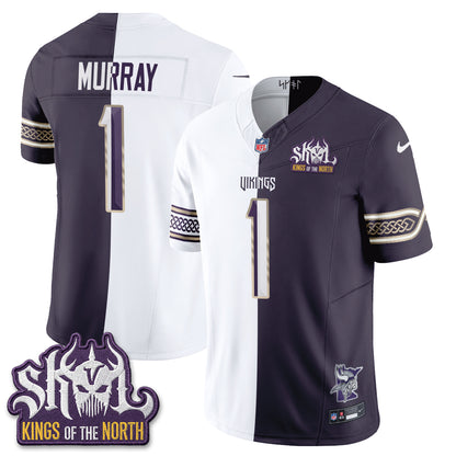 MIN 2026 Rivalries Split V2 Vapor Jersey - Stitched