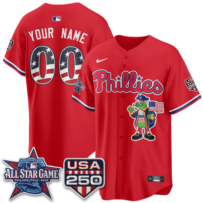 PHI 2026 All Star Phanatic Edition Vapor Custom Jersey - Stitched