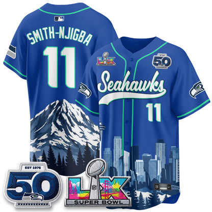 SEA City Edition Vapor Baseball Jersey - Stitch