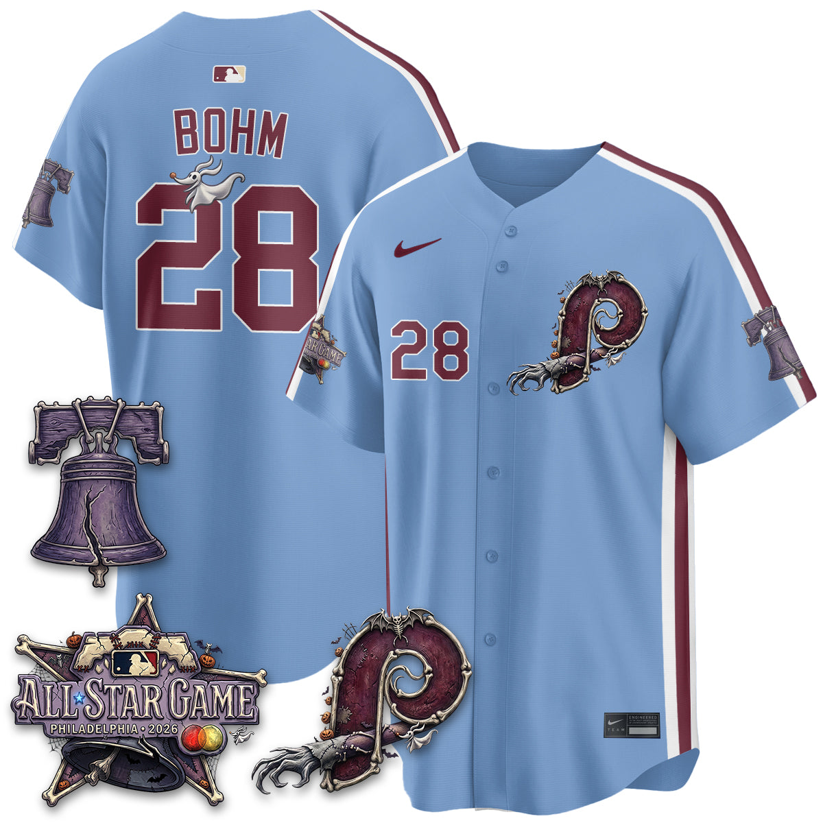 PHI Nightmare Edition Vapor Jersey - Printed-NQD