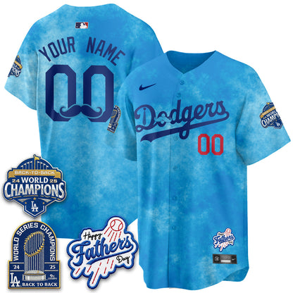 LAD Happy Father's Day 2026 Custom Jersey - Stitched
