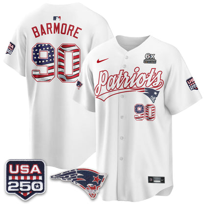 NE America Edition Vapor Jersey - Stitched