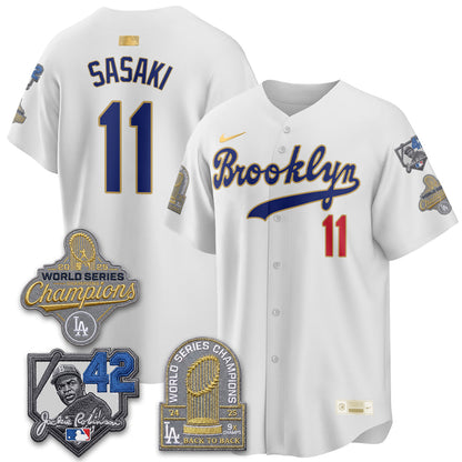 LAD 2026 Brooklyn Jackie Robinson Limited Jersey - Stitched