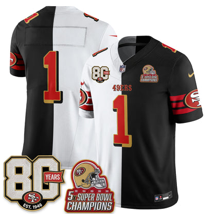 SF Split Style Vapor Jersey - Stitched
