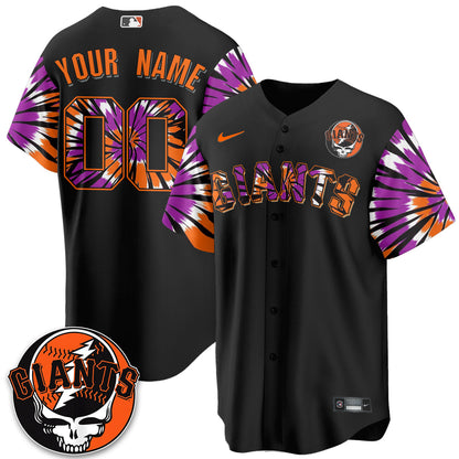 SF x Grateful Dead Vapor Custom Jersey V2 - Stitched