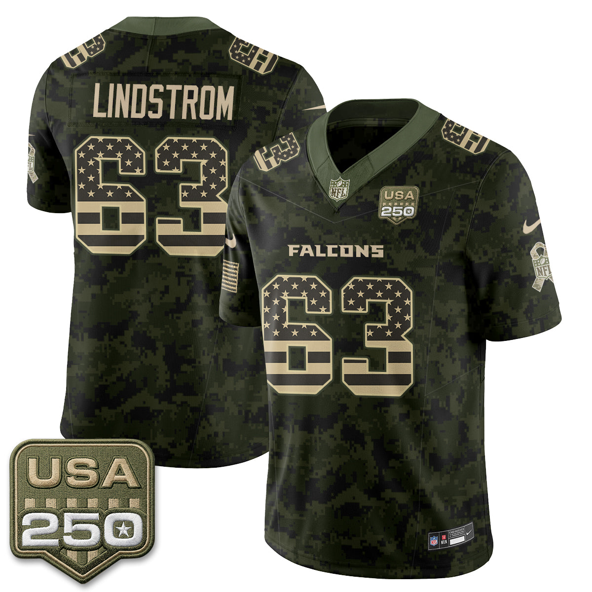 ATL 2026 Salute to Service Vapor Jersey - Stitched