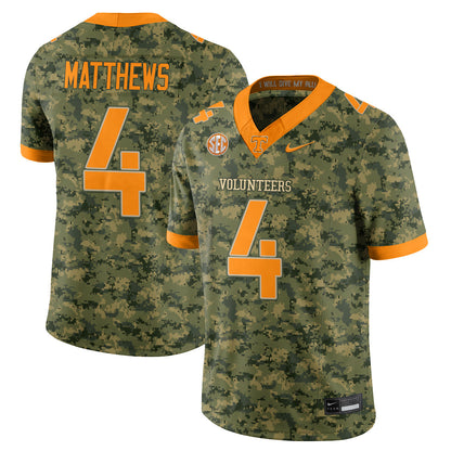 TENN 2026 Camouflage Edition Vapor Jersey - Stitched