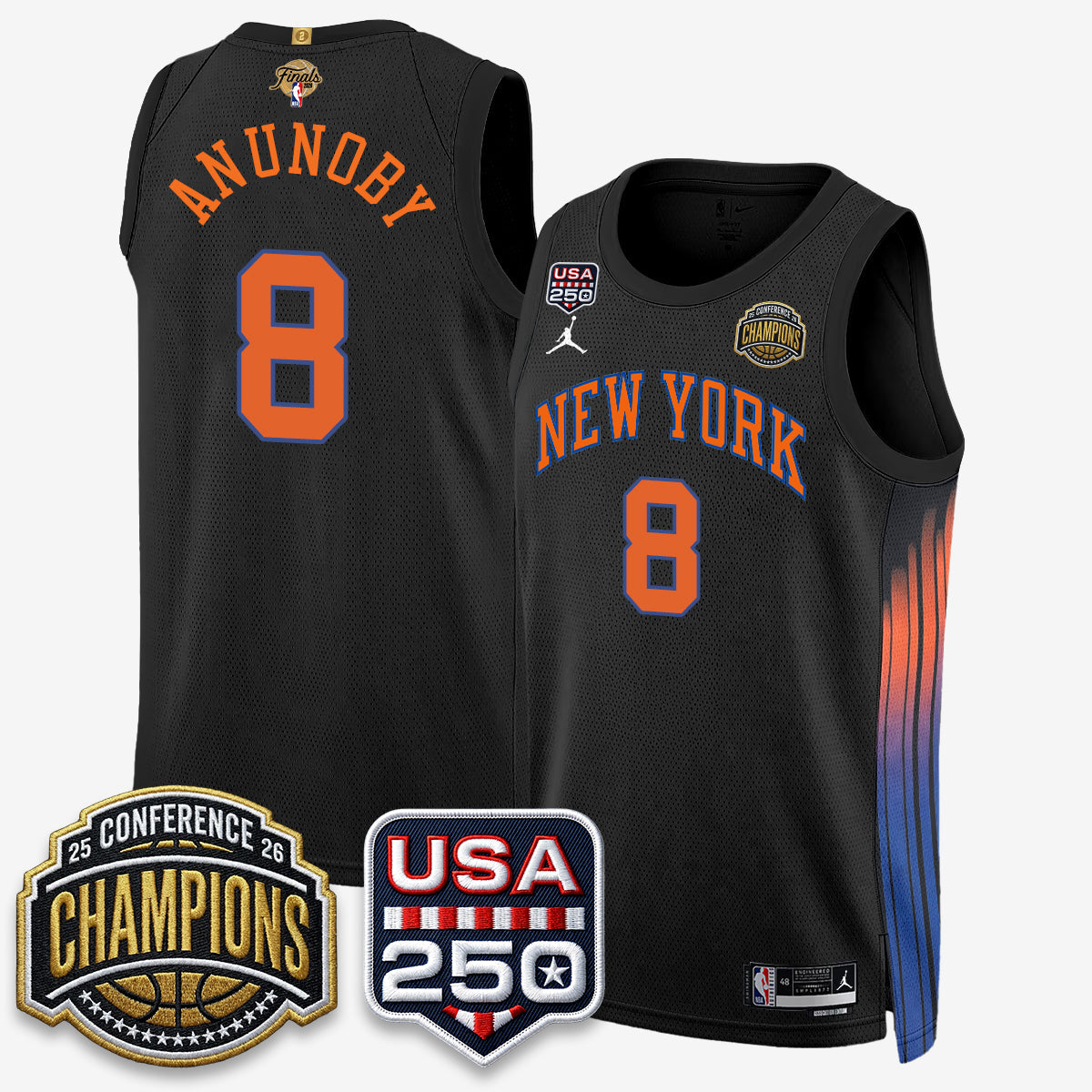 NYK 2026 NBA Eastern Conference Champions City Edition Jersey V2- Stitched