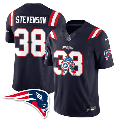 NE x Vibranium Shield Edition Vapor Jersey - Stitched
