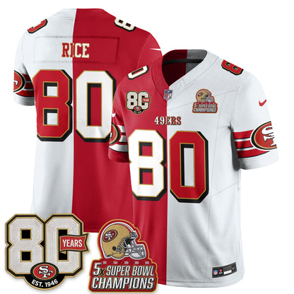SF Split Style Vapor Jersey - Stitched