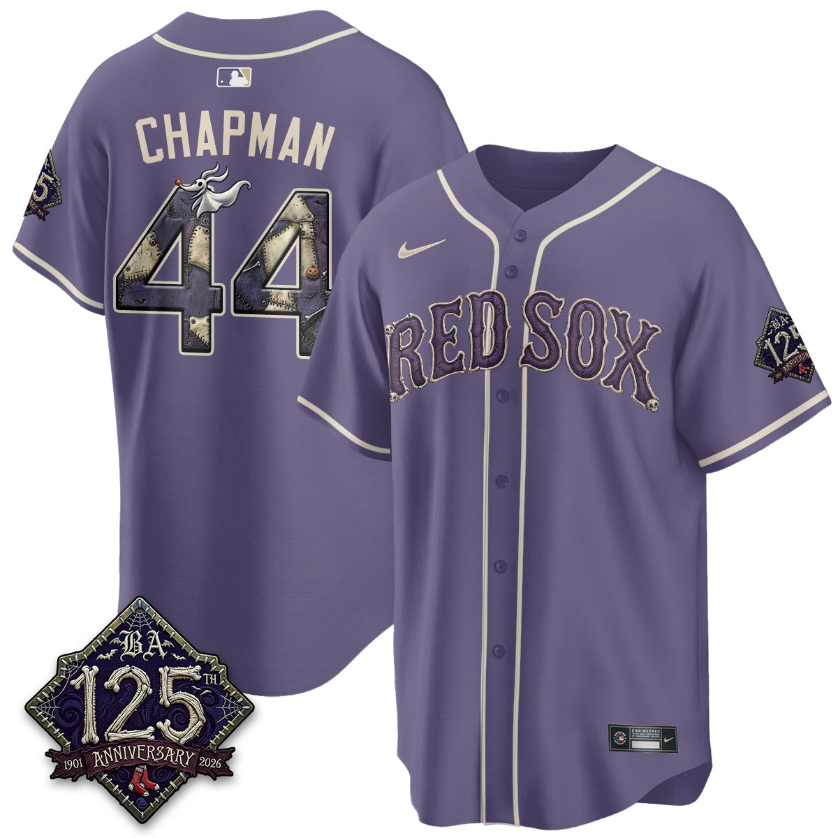 BOS Nightmare Vapor Limited Jersey - Stitched