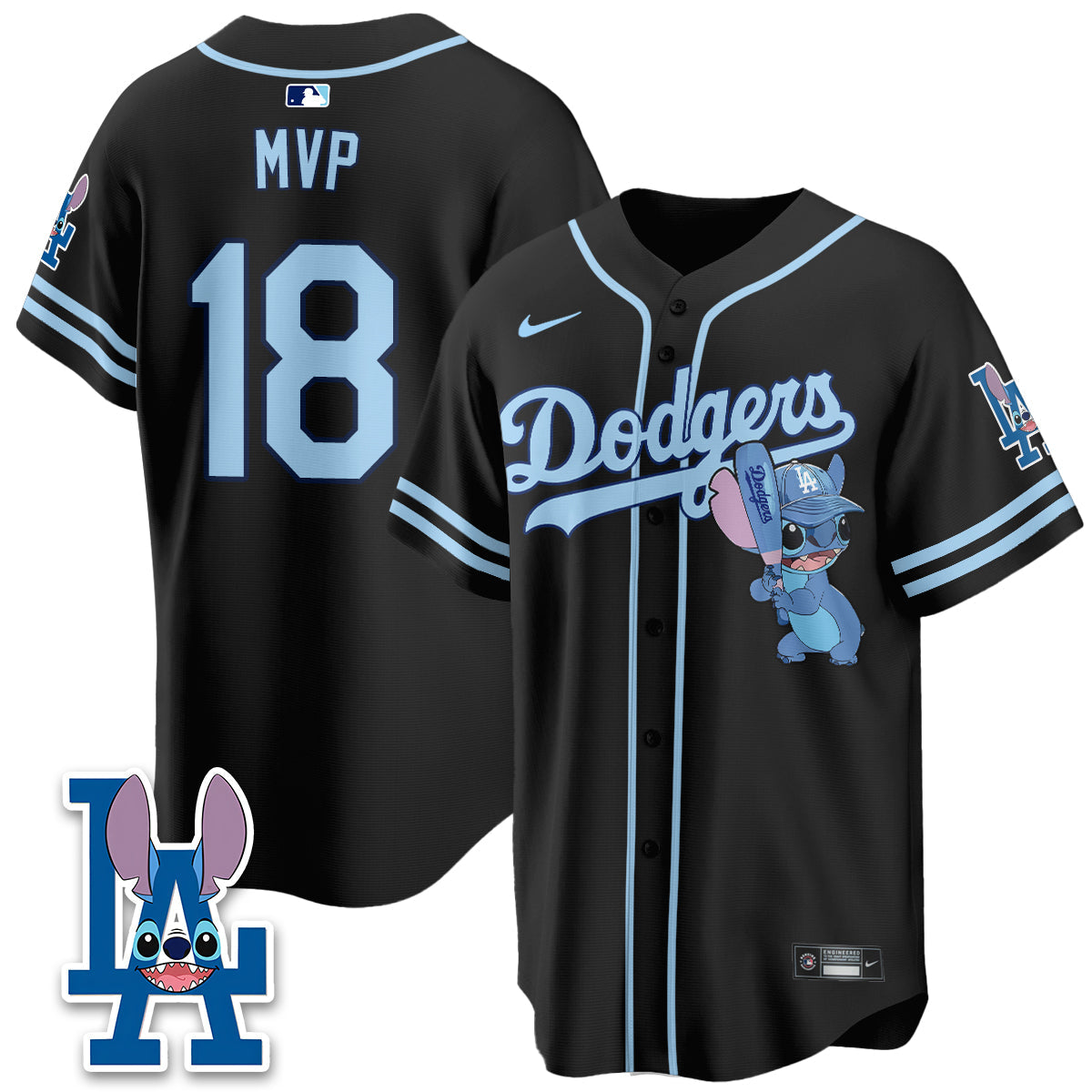 LAD x Blue Alien Edition Vapor Jersey - Stitched