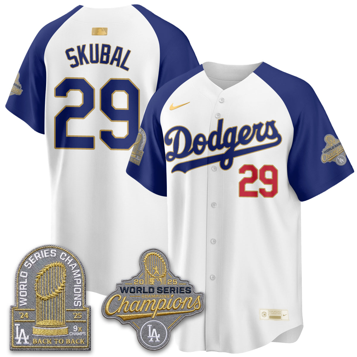 LAD Welcome No.29 Vapor Jersey- Stitched-NQD