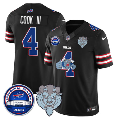 BUF x Hairy Blue Beast Edition Vapor Jersey - Stitched