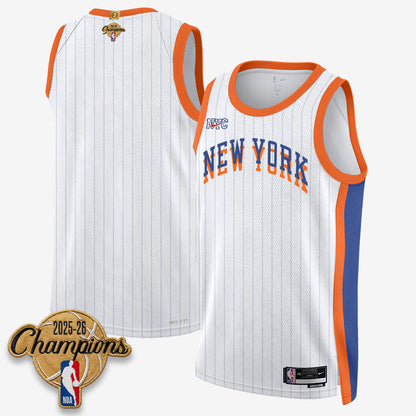 NYK 2026 Basketball Champions Vapor Jersey V2- Stitched