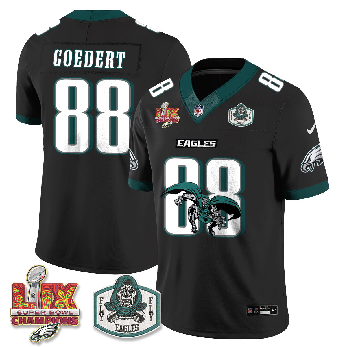 PHI x Green Cape Villain Edition Vapor Jersey - Stitched