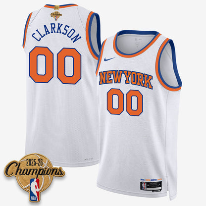 NYK 2026 Basketball Champions Vapor Jersey V2- Stitched
