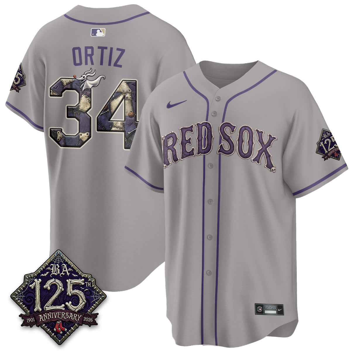 BOS Nightmare Vapor Limited Jersey - Stitched