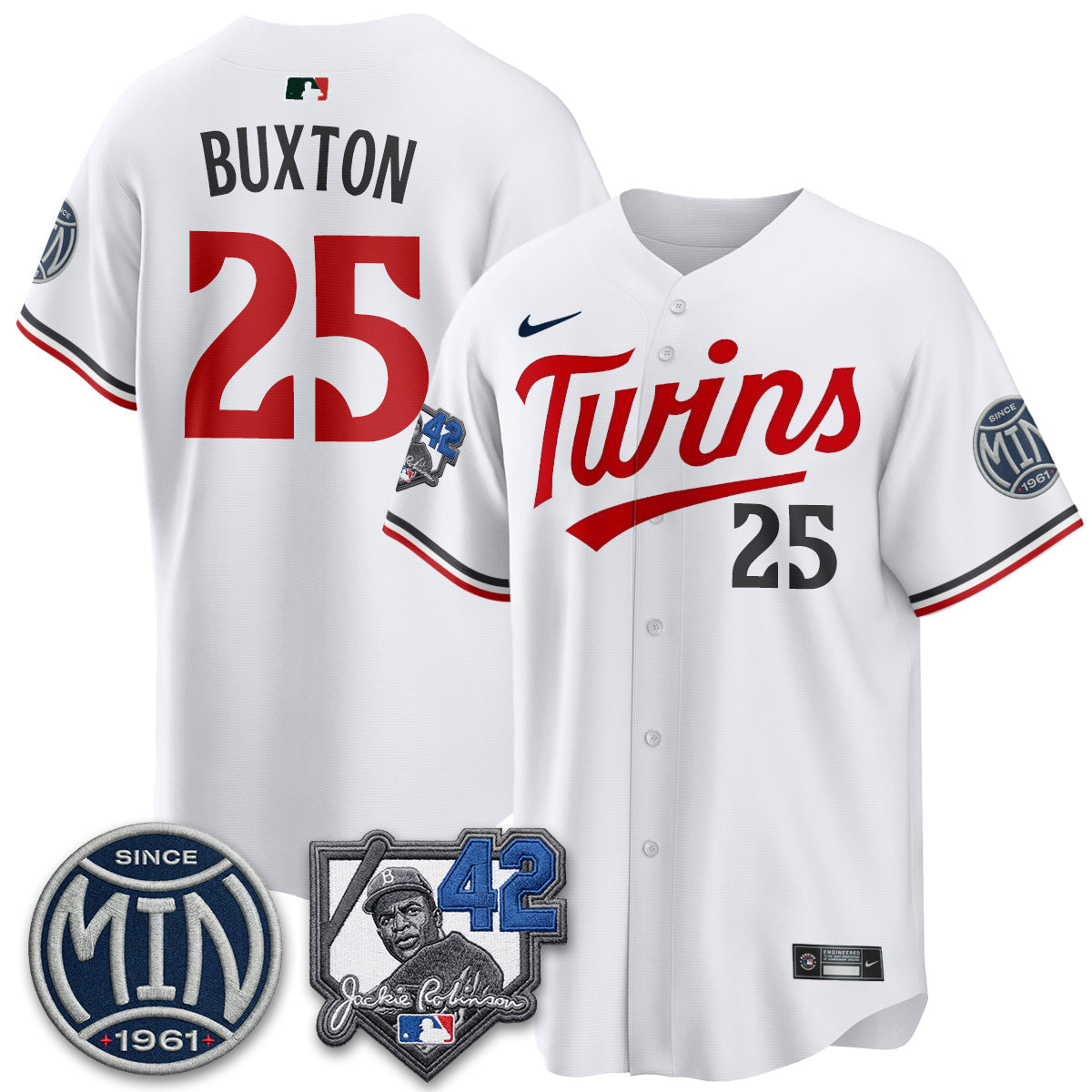 MIN 2026 Jackie Robinson Day Vapor Limited Jersey - Stitched