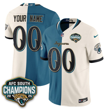 DET 2026 Rivalries Split Vapor Custom Jersey - Stitched