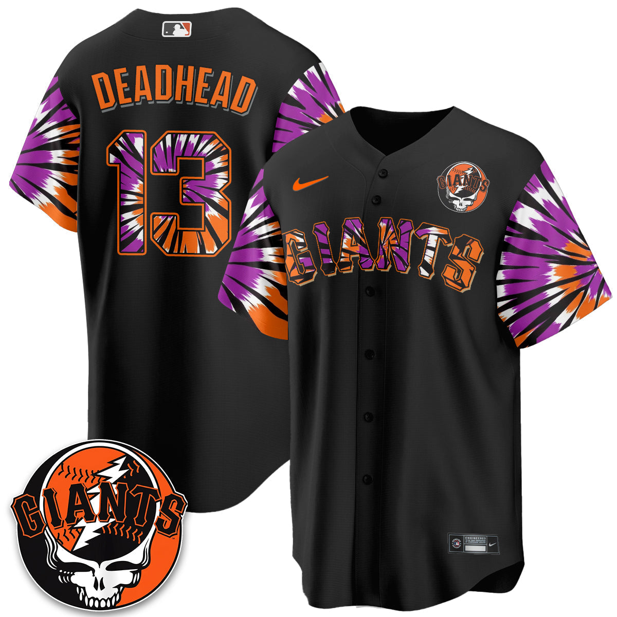 SF x Grateful Dead Vapor Jersey (V2) - Stitched