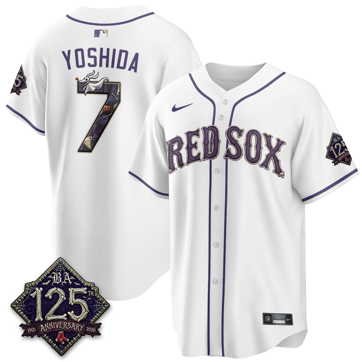 BOS Nightmare Vapor Limited Jersey - Stitched
