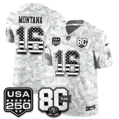 SF 2026 Salute to Service Edition Vapor Jersey - Stitched