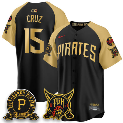 PIT Vapor Limited Jersey - Cobra & Est 1887 Patch - Stitched