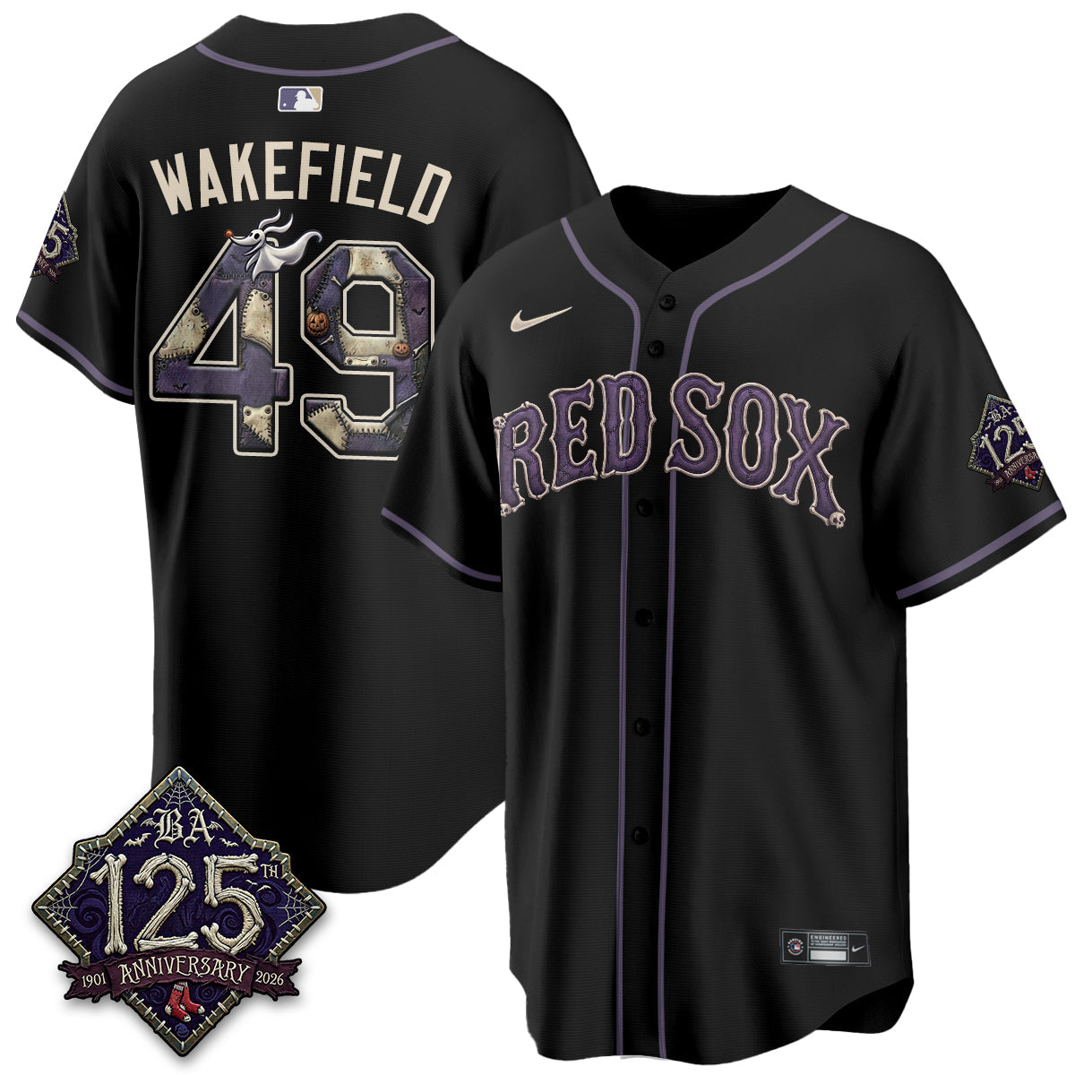 BOS Nightmare Vapor Limited Jersey - Stitched